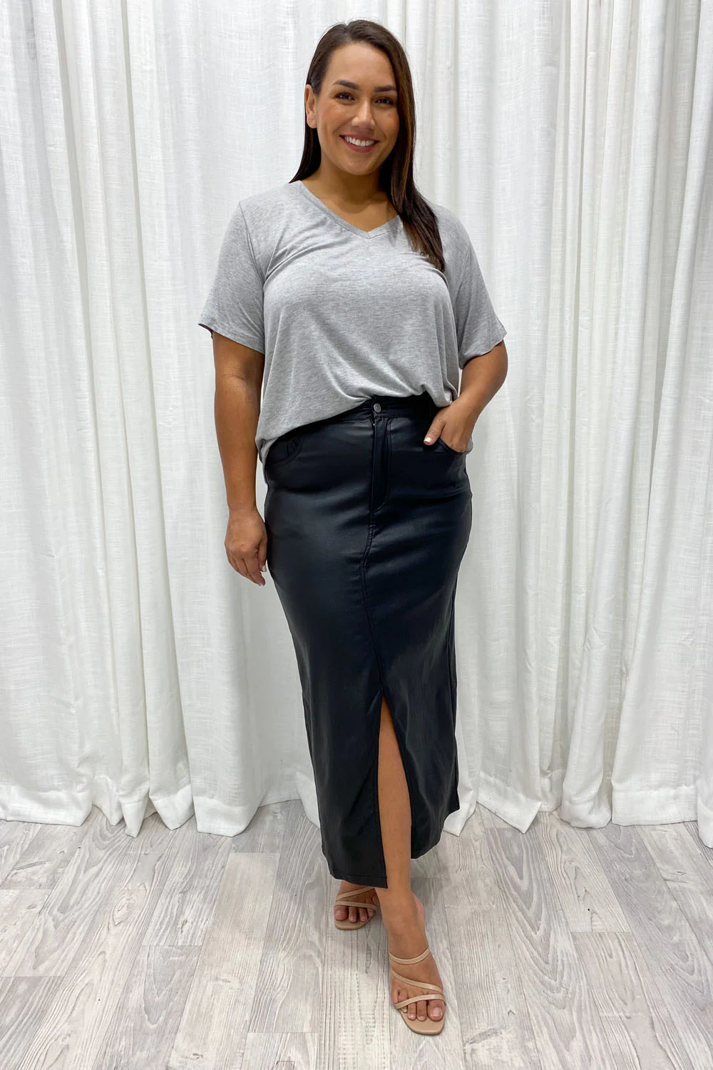 Pippa Skirt - Black - Image 8