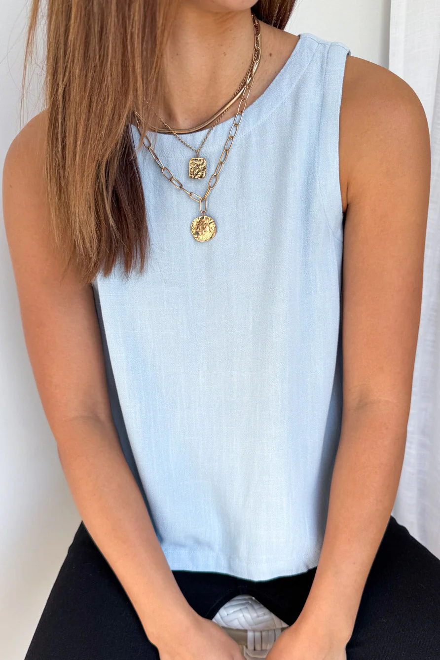 Rafaela Linen Top - Image 2