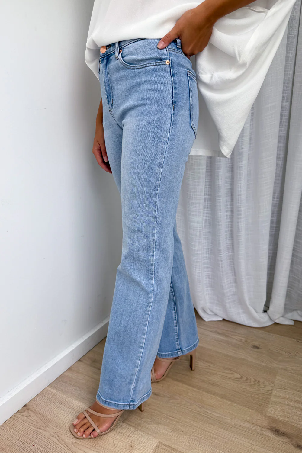 Reo Straight Leg Jeans - Denim - Image 3