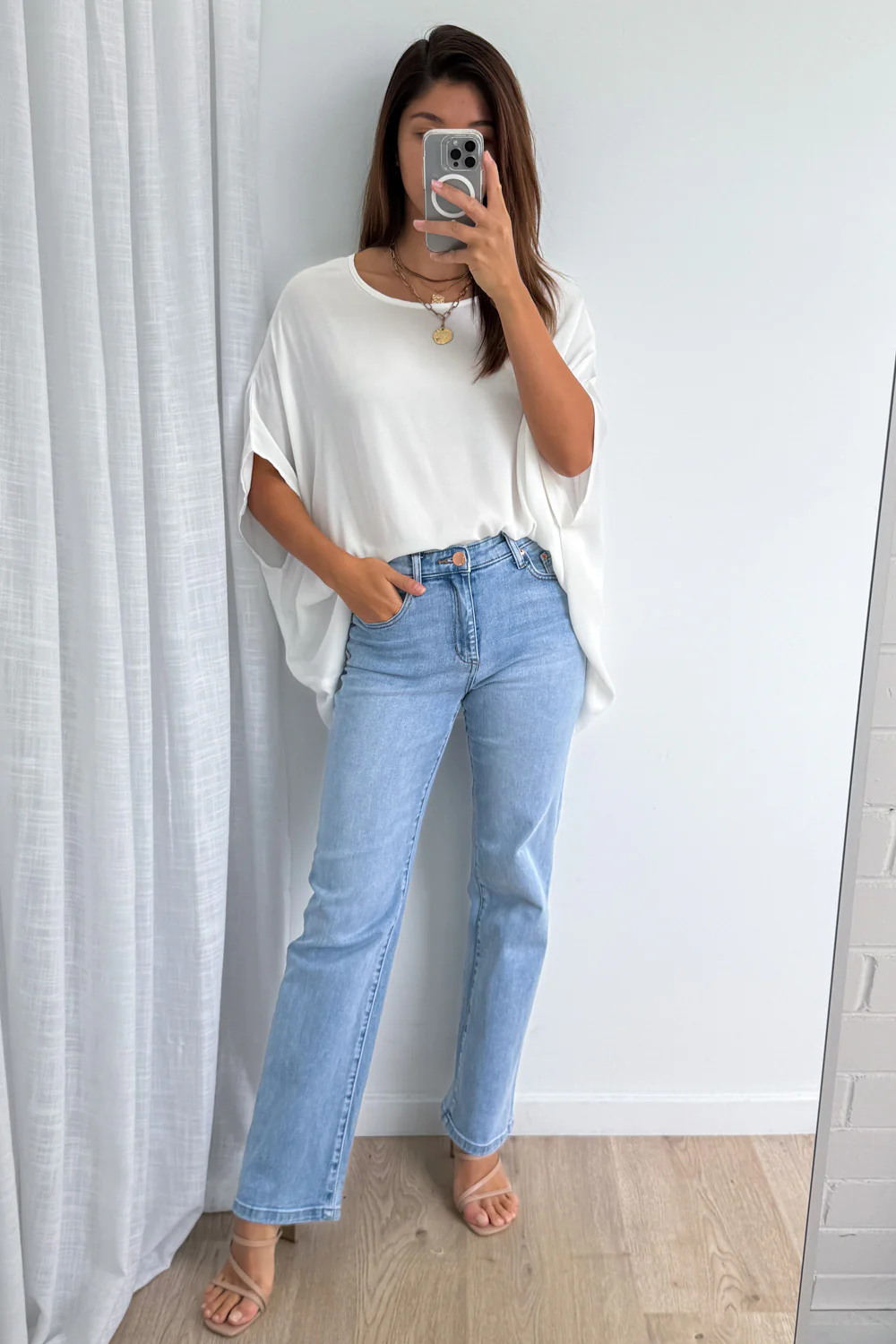 Reo Straight Leg Jeans - Denim - Image 6