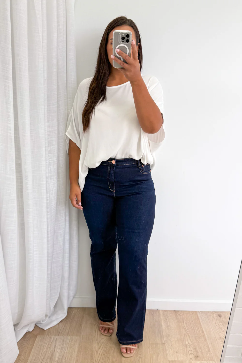 Reo Straight Leg Jeans - Indigo - Image 17