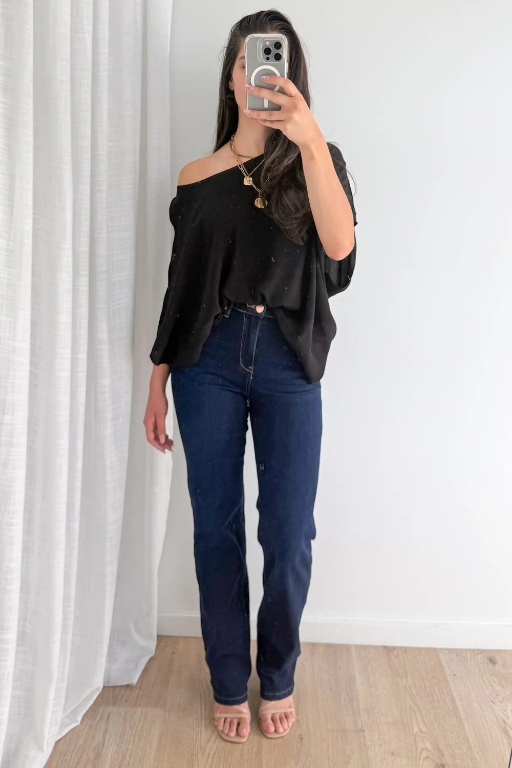 Reo Straight Leg Jeans - Indigo - Image 8