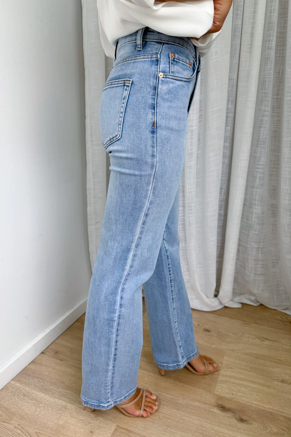 Reo Straight Leg Jeans - Denim - Image 4