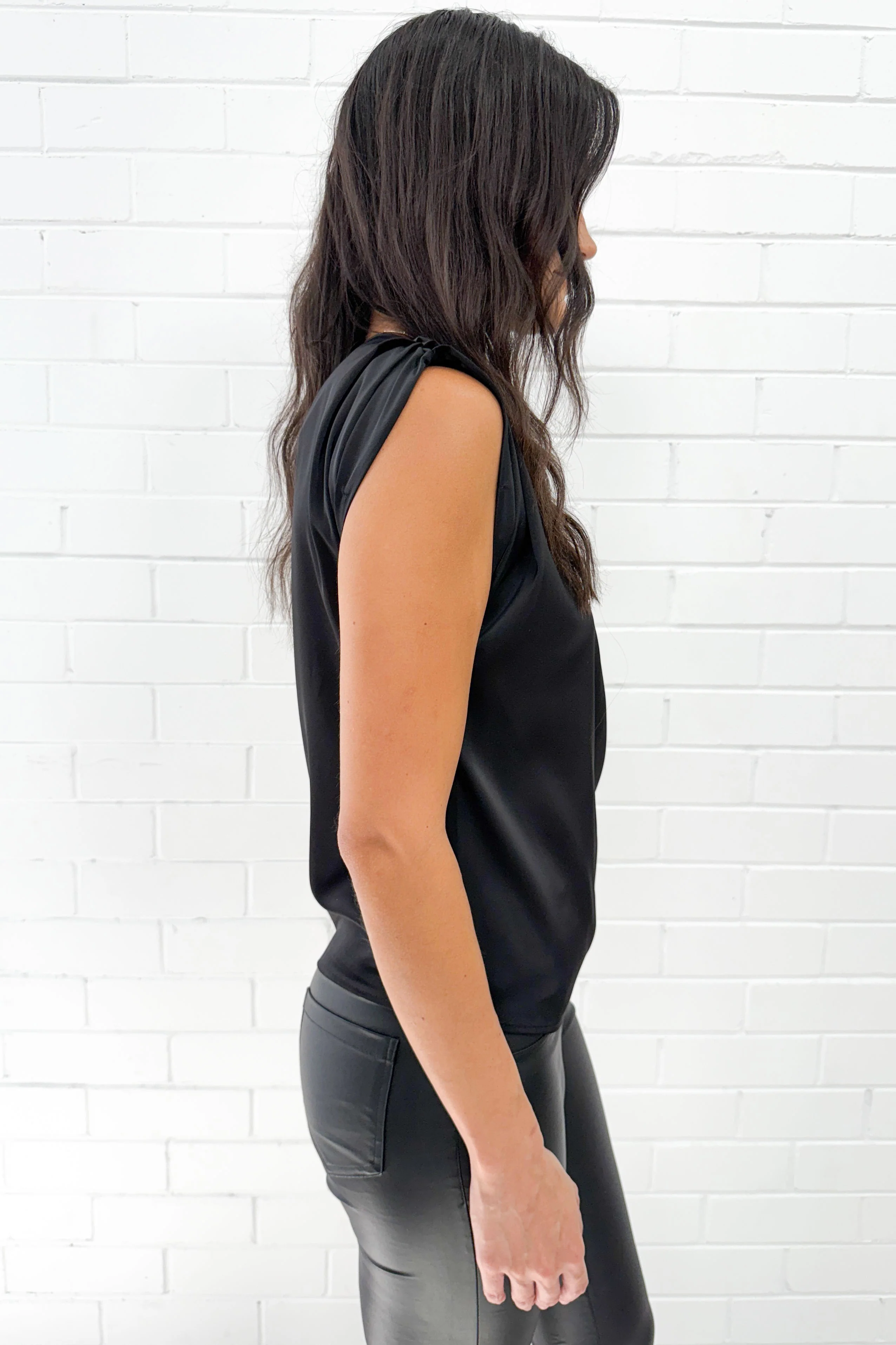 Rhianna Top - Black - Image 5
