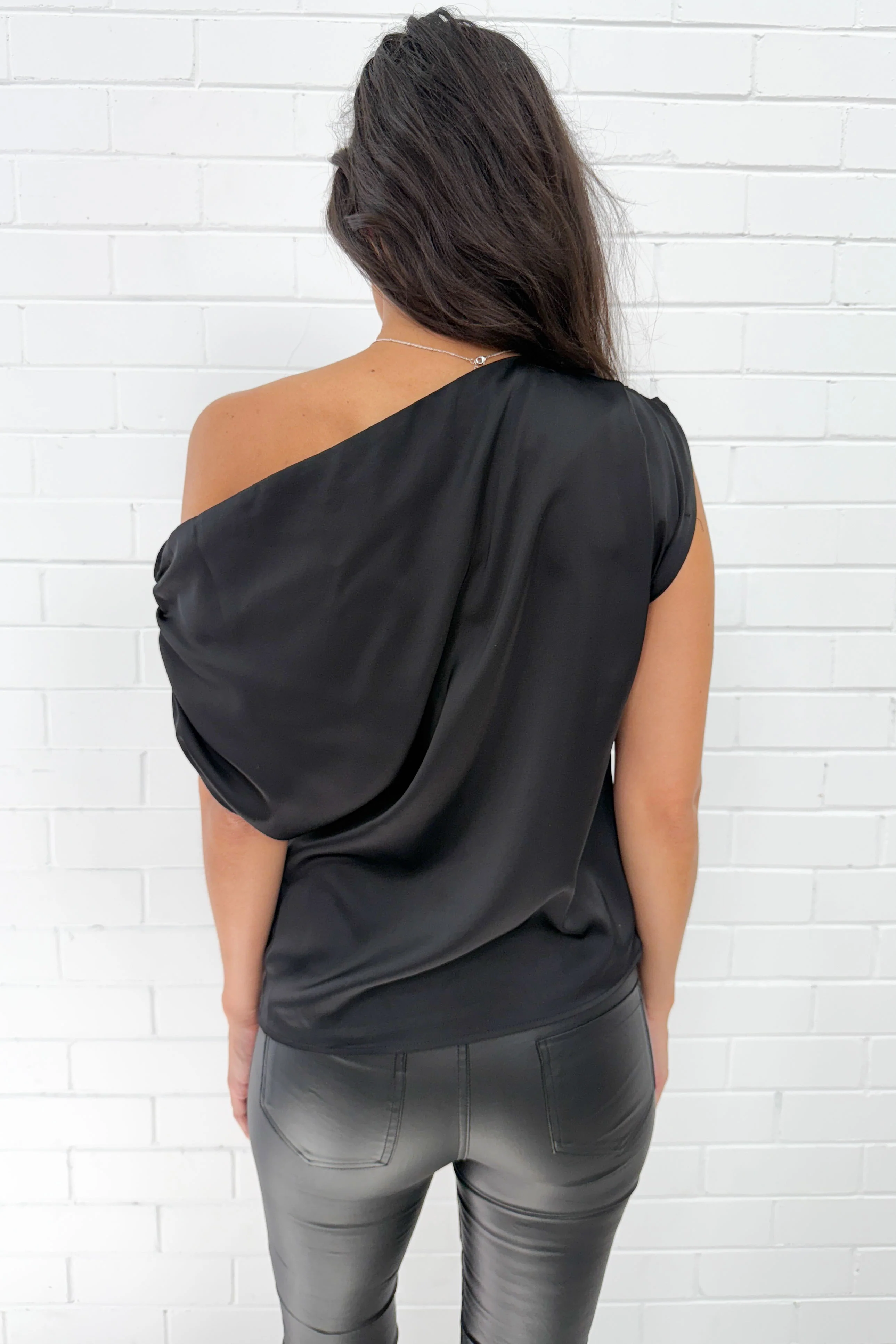 Rhianna Top - Black - Image 6