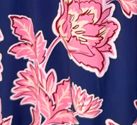 Rosewood Floral Dress - Navy Pink Floral - Image 10