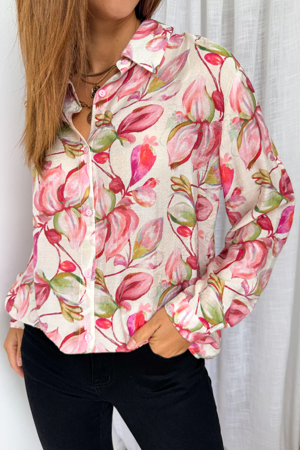 Rosie Shirt - Rose Leaf - Image 3