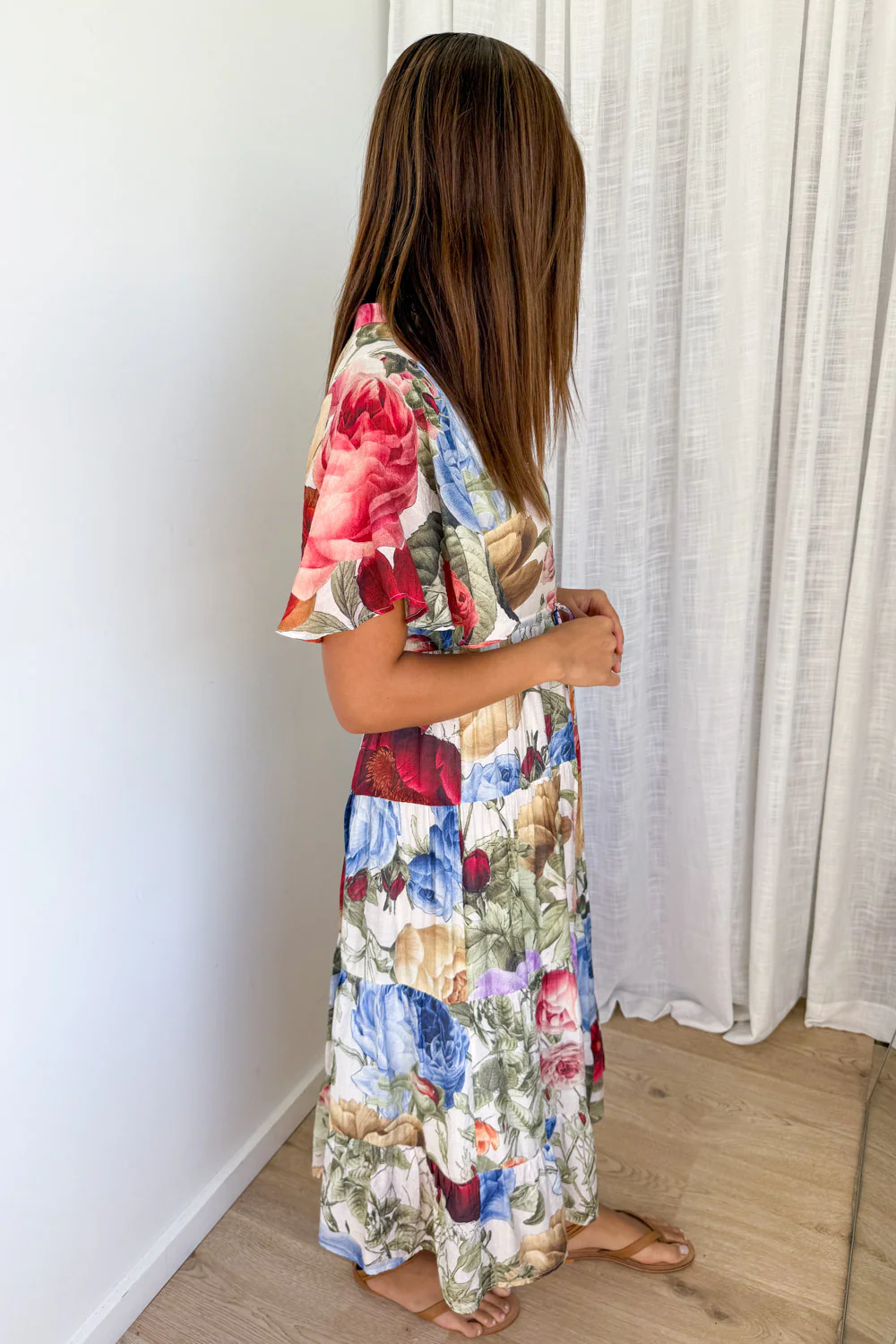 Ruby Maxi Dress - Vintage Garden Floral - Image 3