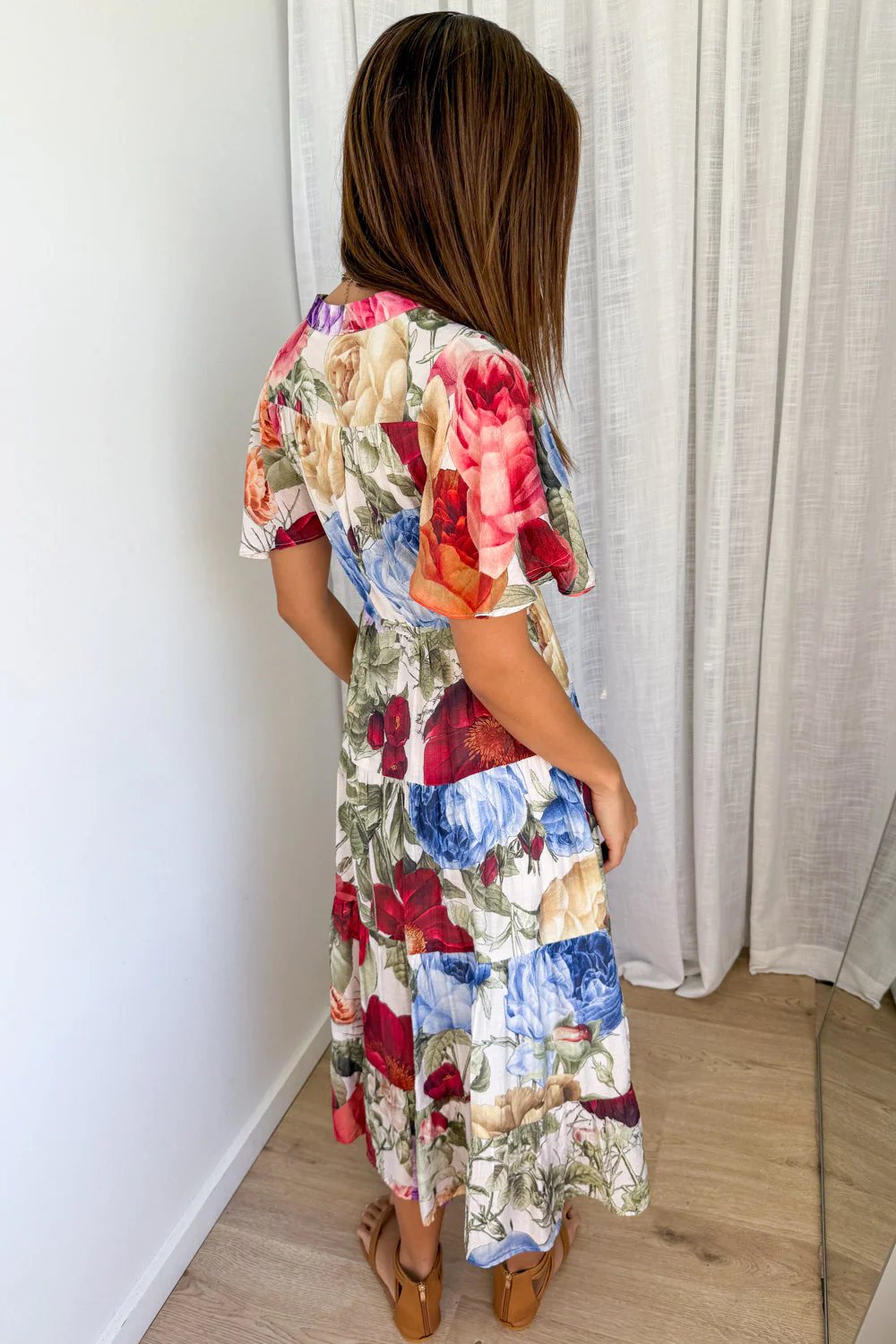 Ruby Maxi Dress - Vintage Garden Floral - Image 4
