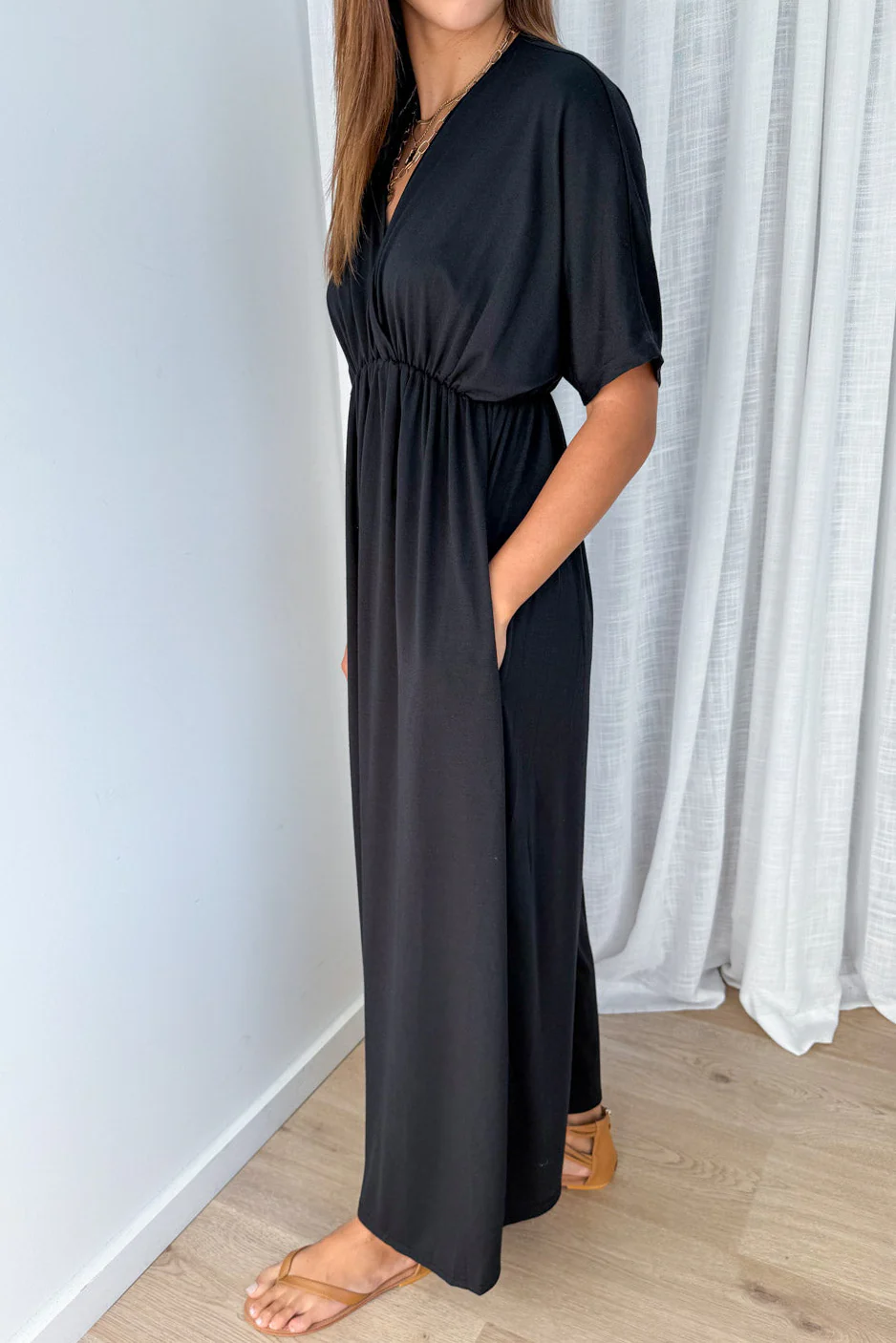 Sabrina Dress - Black - Image 2