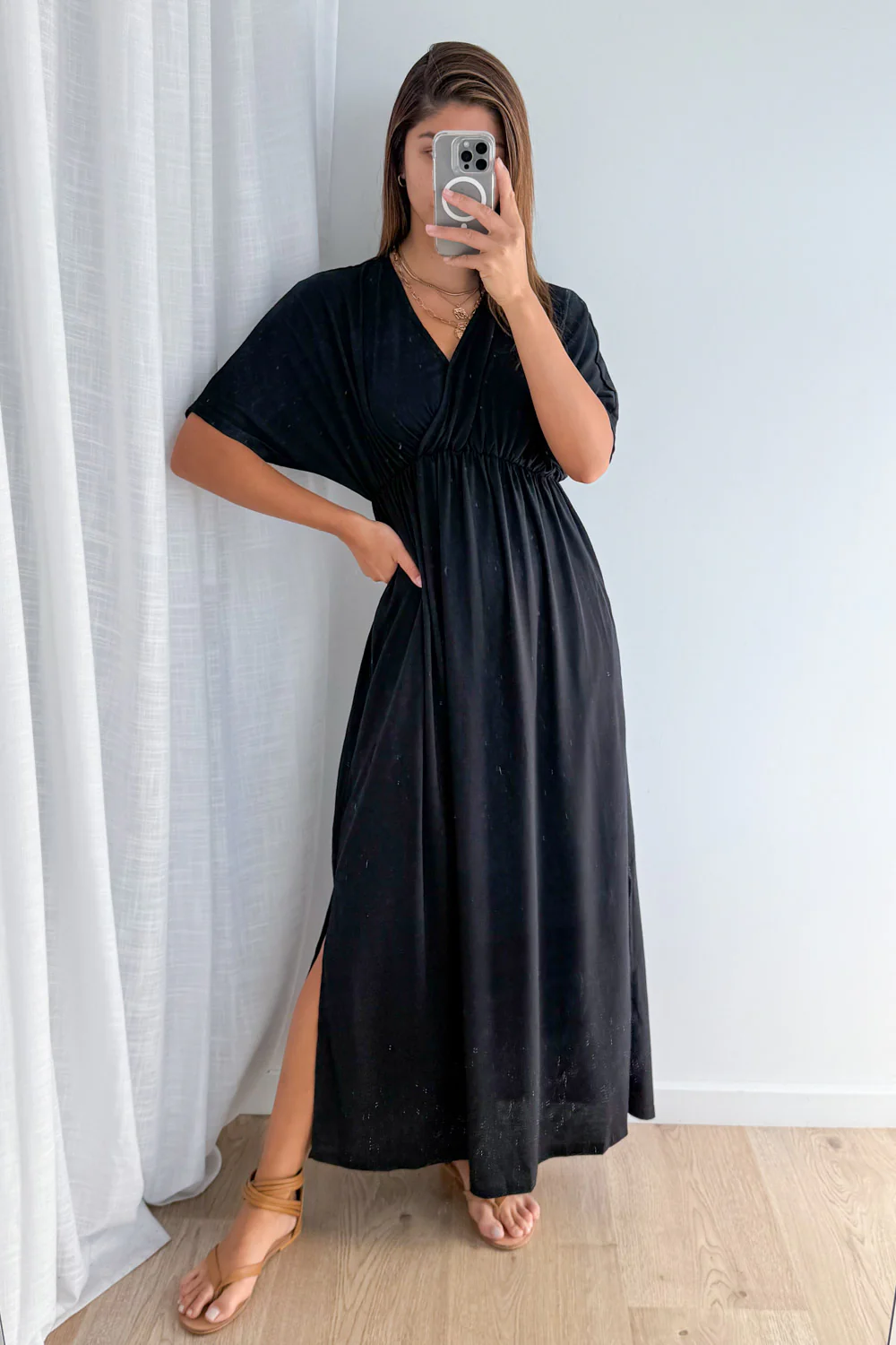 Sabrina Dress - Black - Image 5