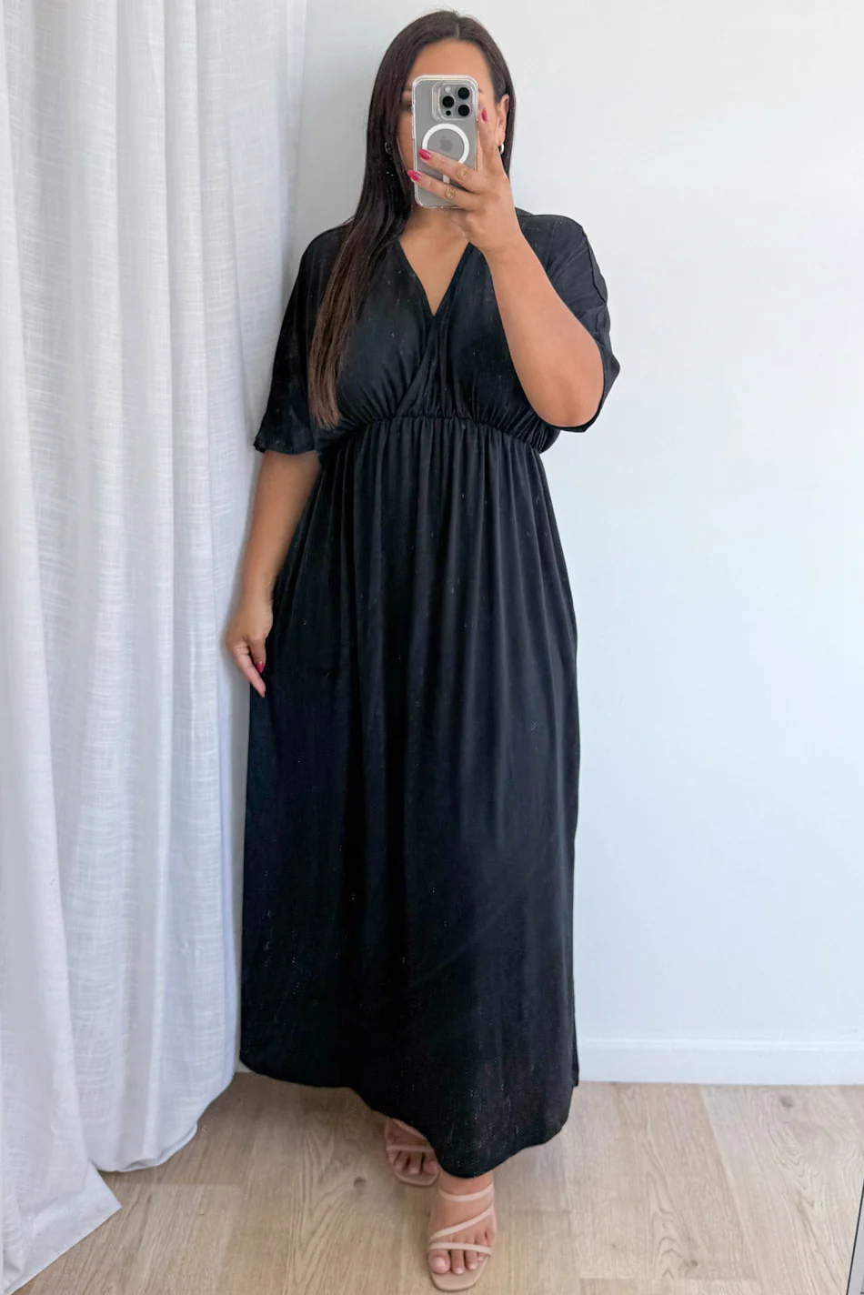 Sabrina Dress - Black - Image 7