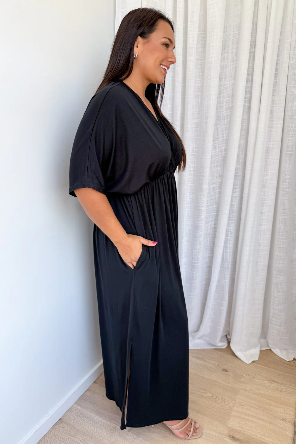 Sabrina Dress - Black - Image 8