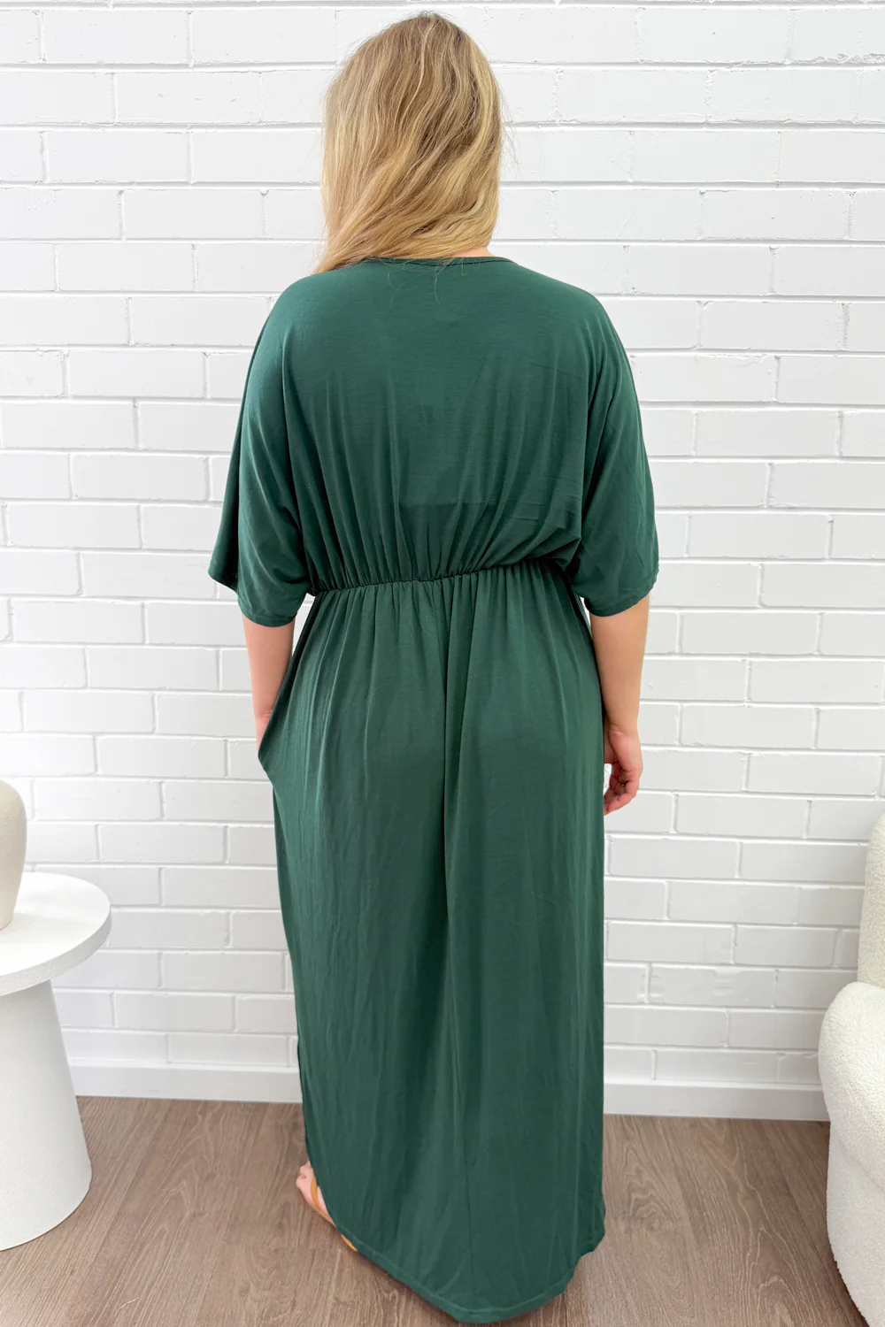 Sabrina Dress -  Emerald Green - Image 11