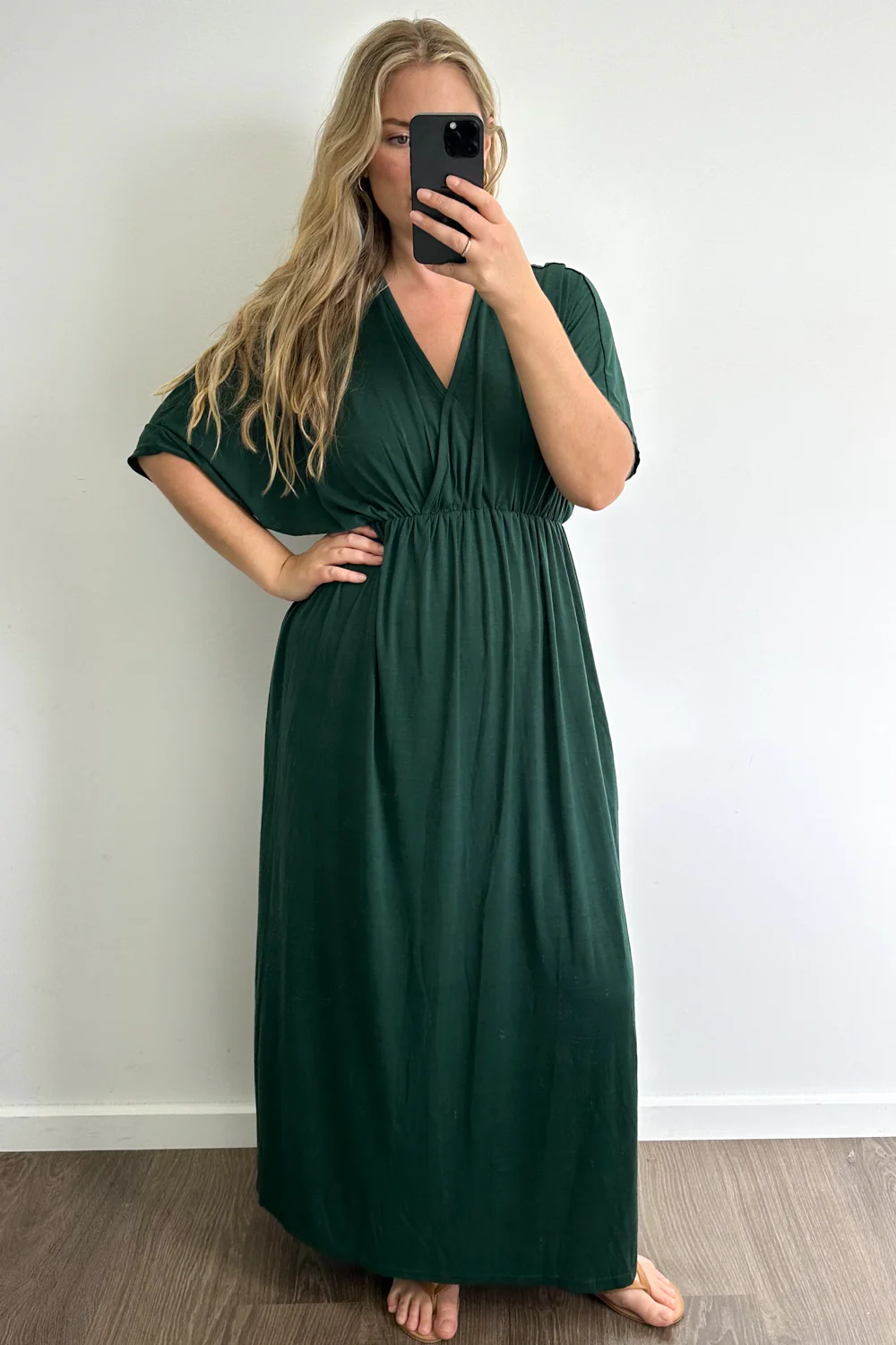 Sabrina Dress -  Emerald Green - Image 12