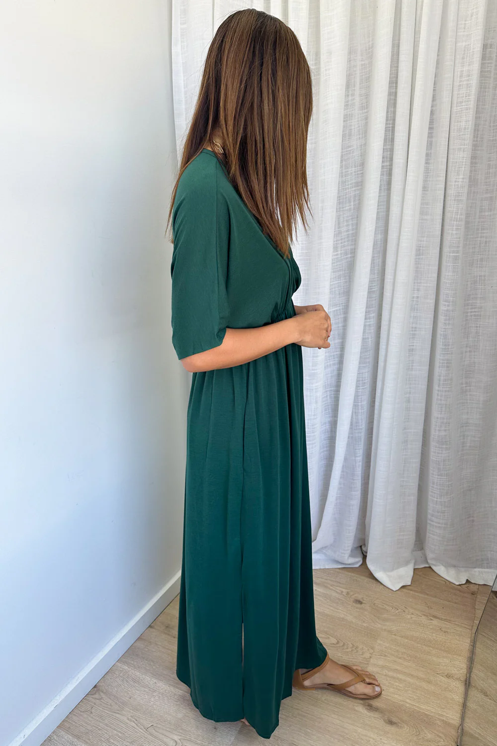 Sabrina Dress -  Emerald Green - Image 5