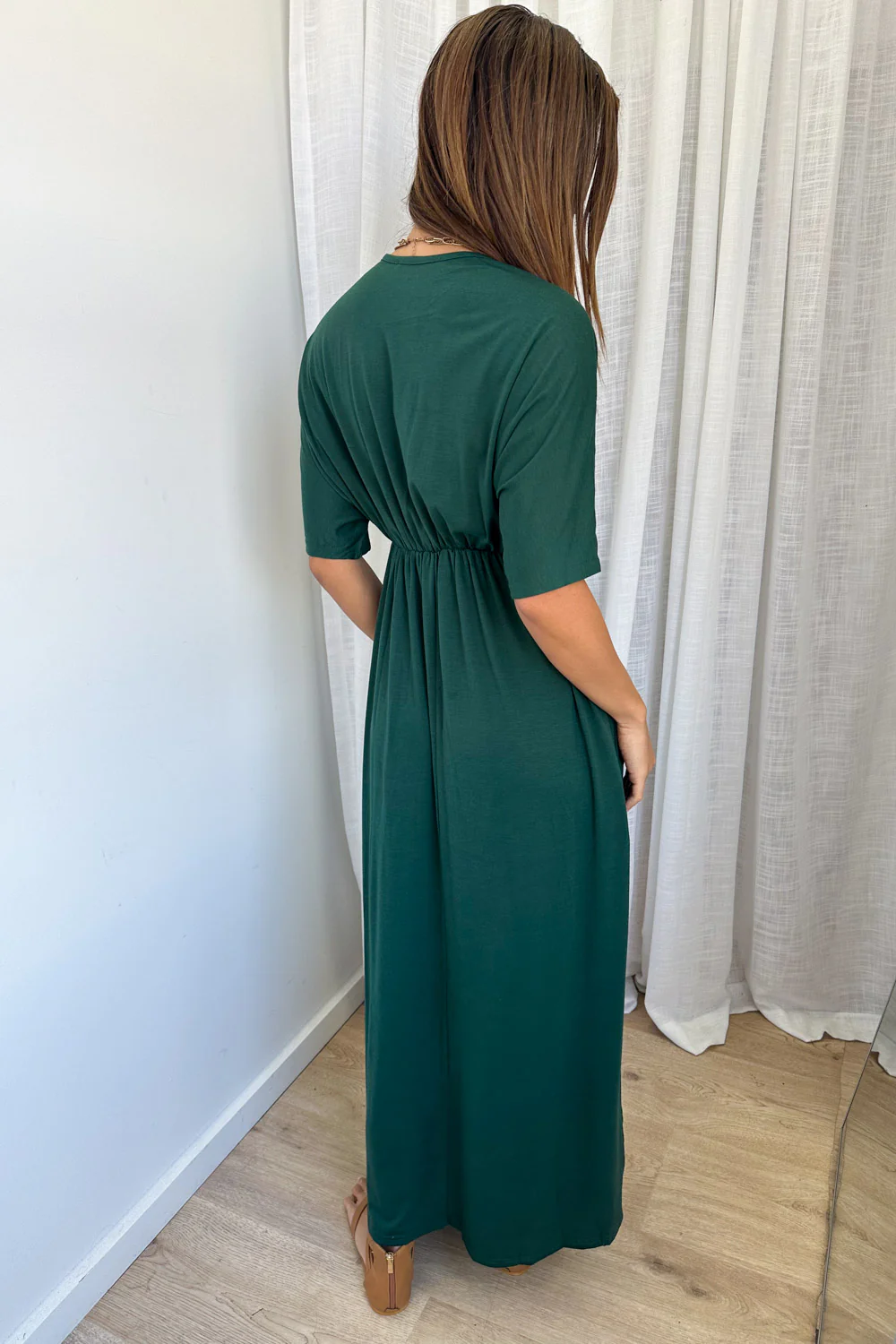 Sabrina Dress -  Emerald Green - Image 6