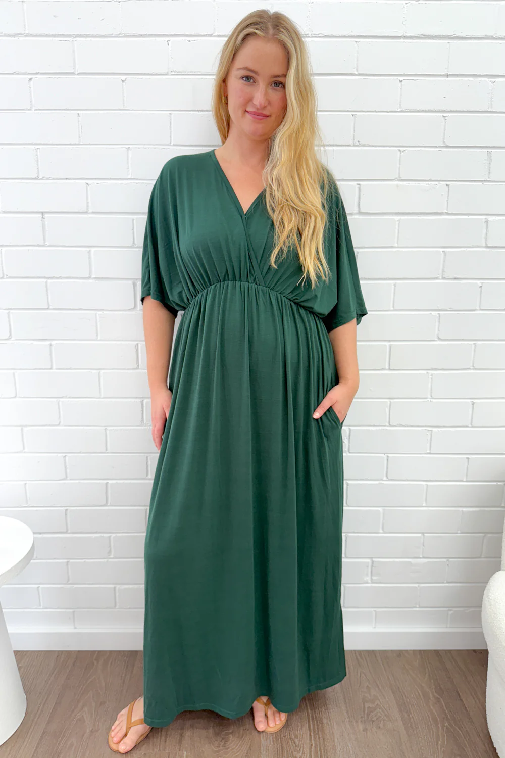 Sabrina Dress -  Emerald Green - Image 9