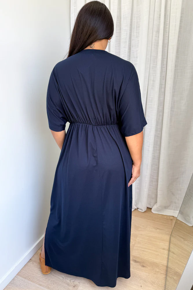 Sabrina Dress - Navy - Image 10