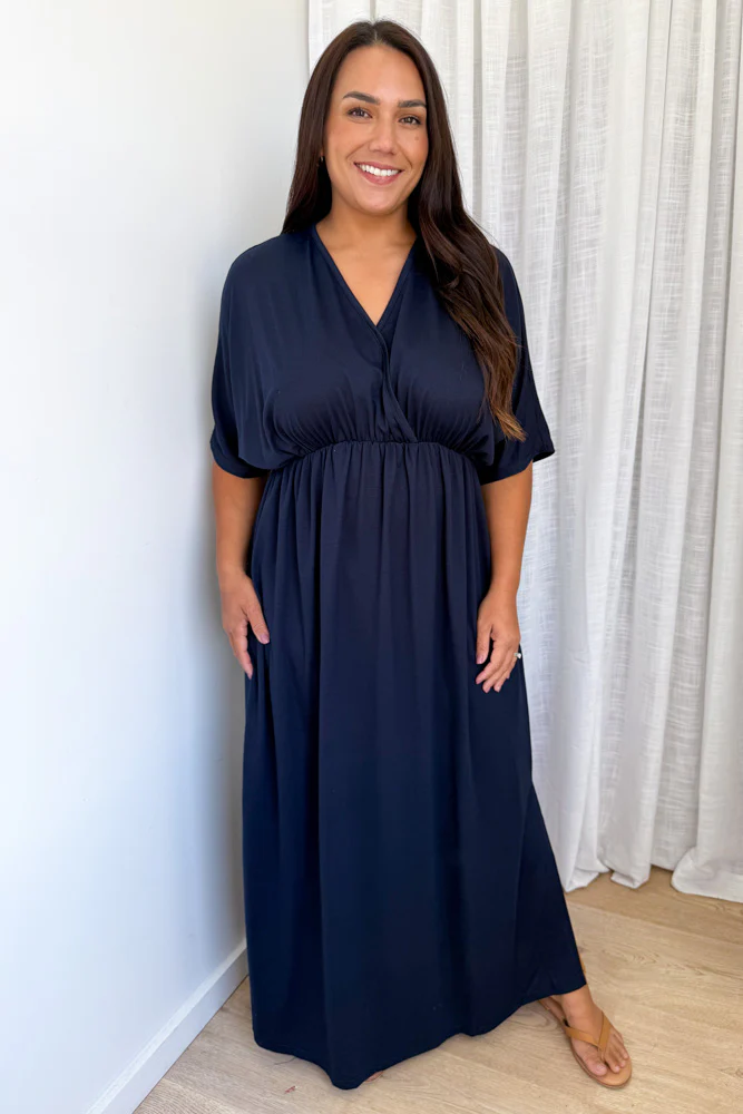 Sabrina Dress - Navy - Image 8