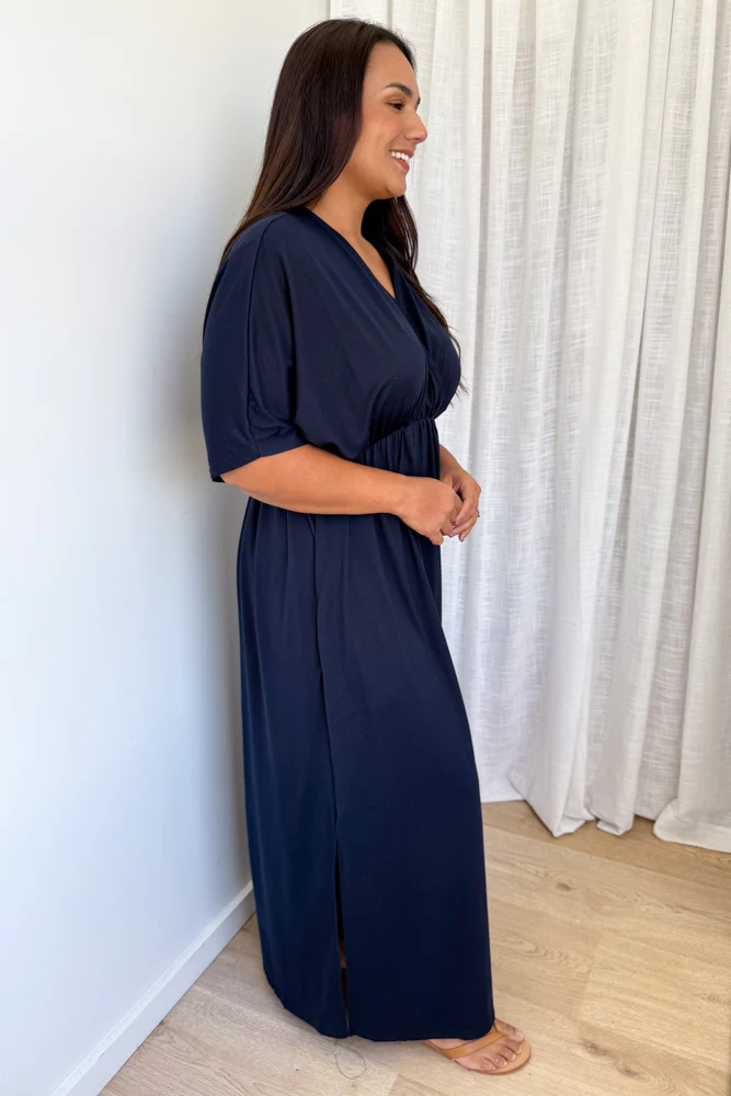 Sabrina Dress - Navy - Image 9