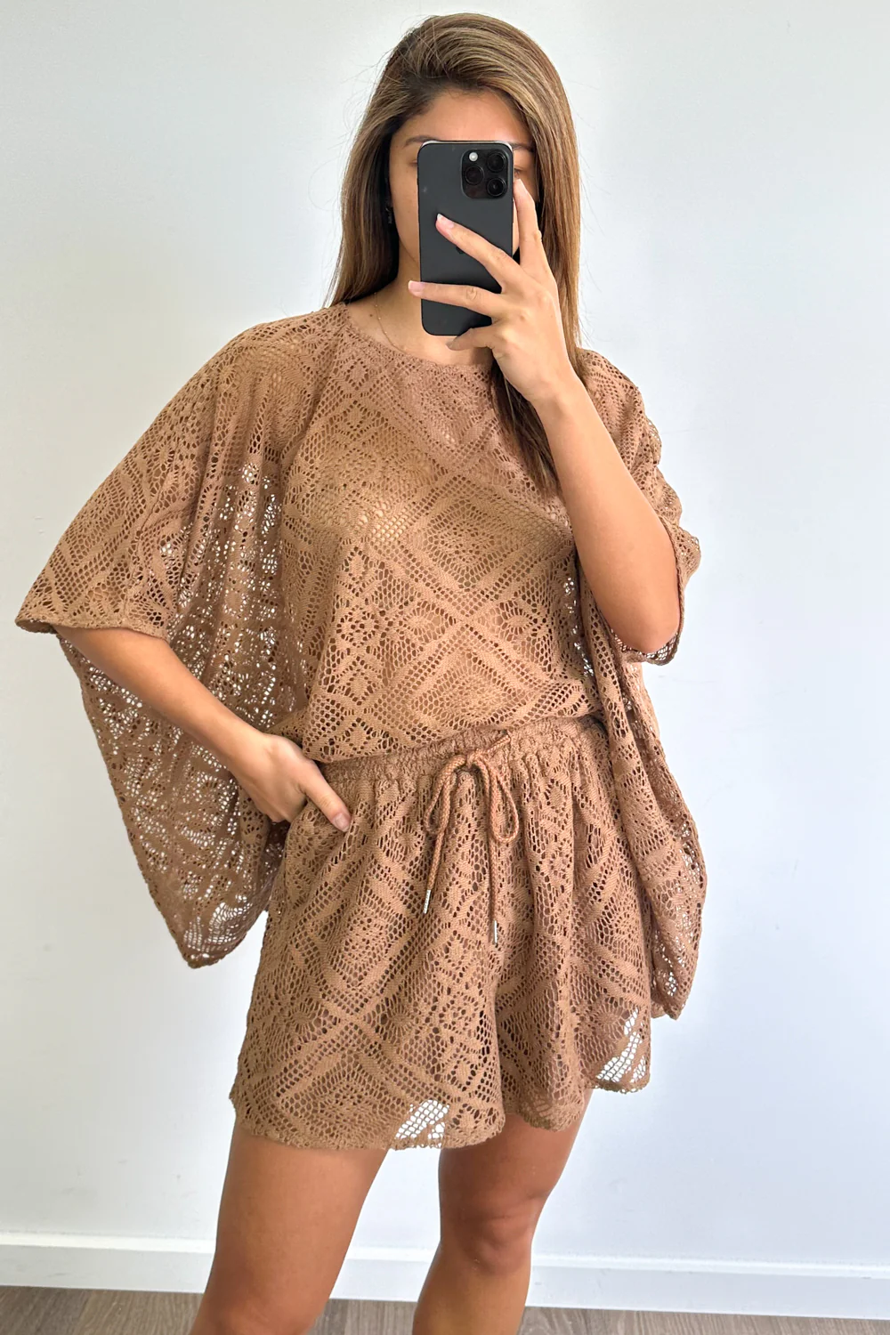 Samara Shorts - Toffee - Image 7
