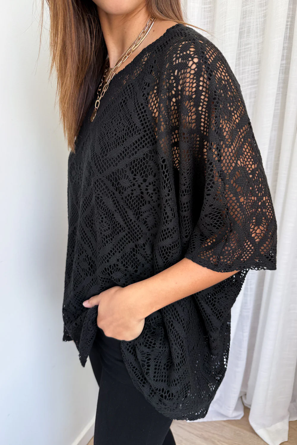 Samara Top - Black - Image 5