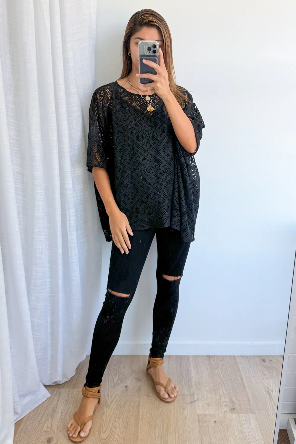 Samara Top - Black - Image 8