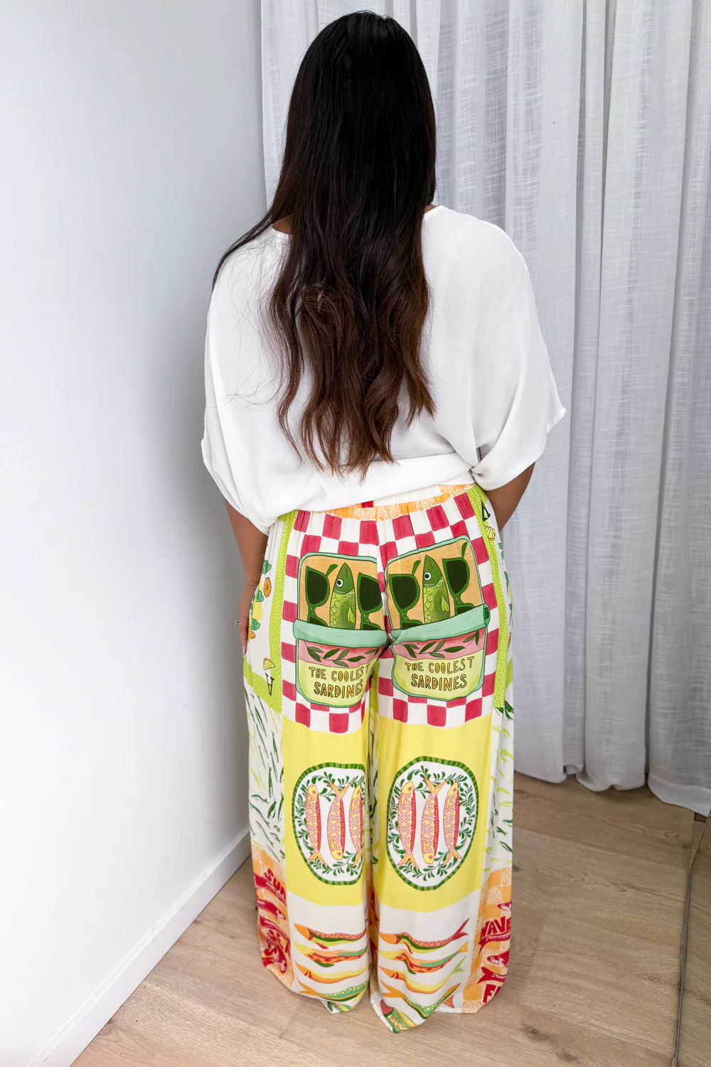 Sardelle Pants - Chartreuse Multi Print - Image 11
