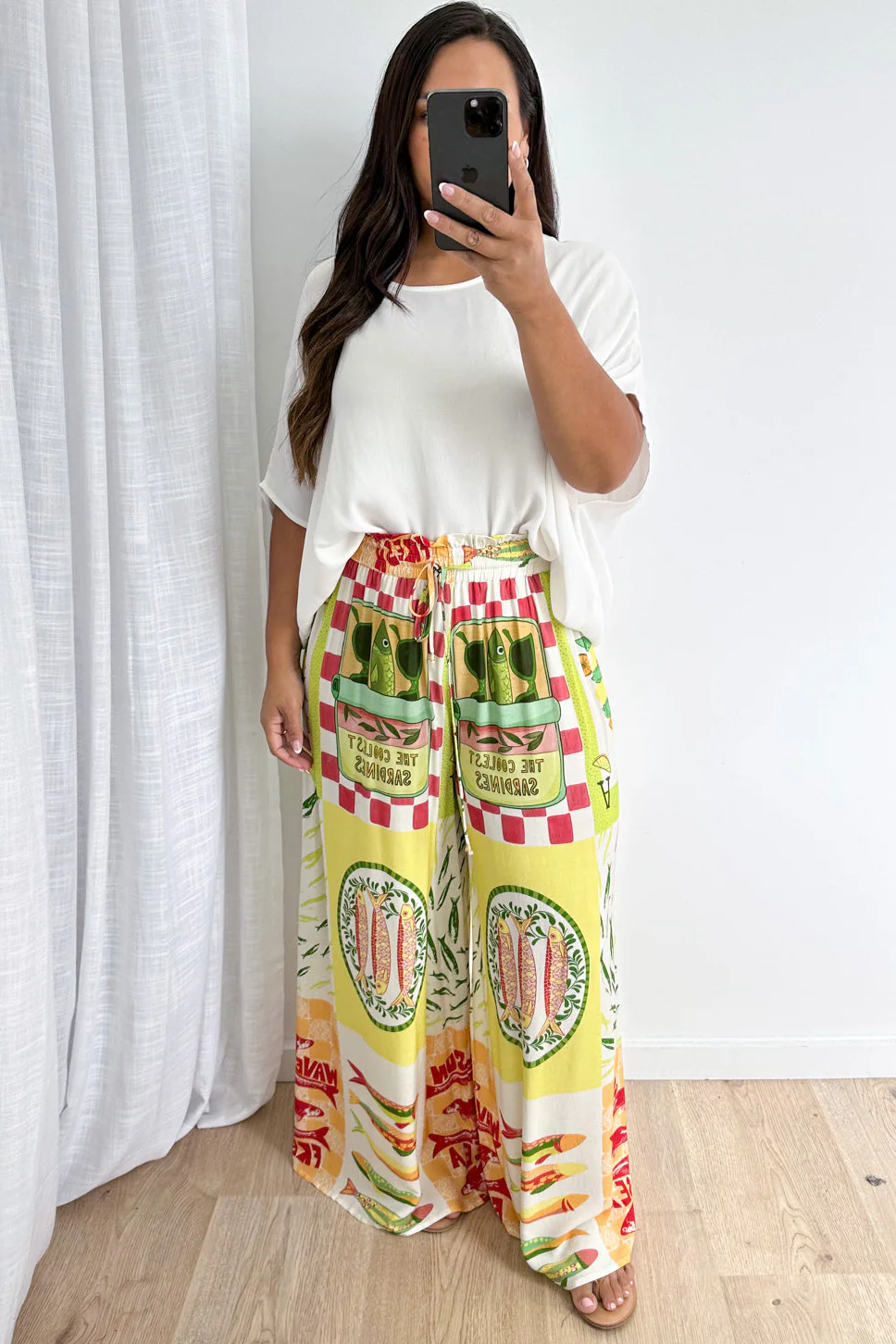 Sardelle Pants - Chartreuse Multi Print - Image 8