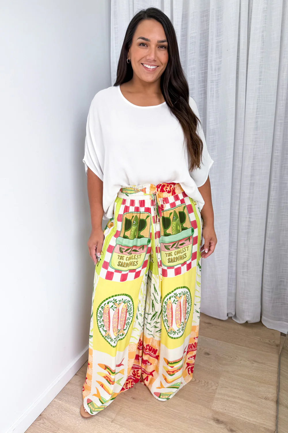 Sardelle Pants - Chartreuse Multi Print - Image 9