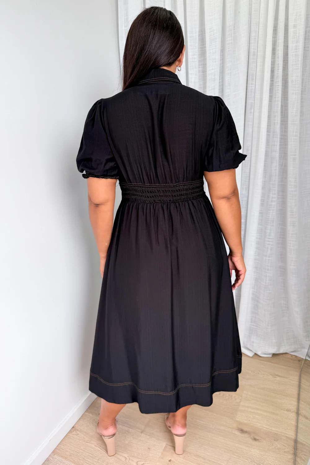 Savoy Dress - Black - Image 8