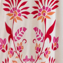 Saylor Dress - Pink Border Floral - Image 9
