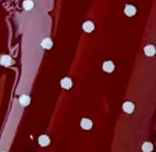 Serena Hair Claw - Cherry Polka Dot - Image 5