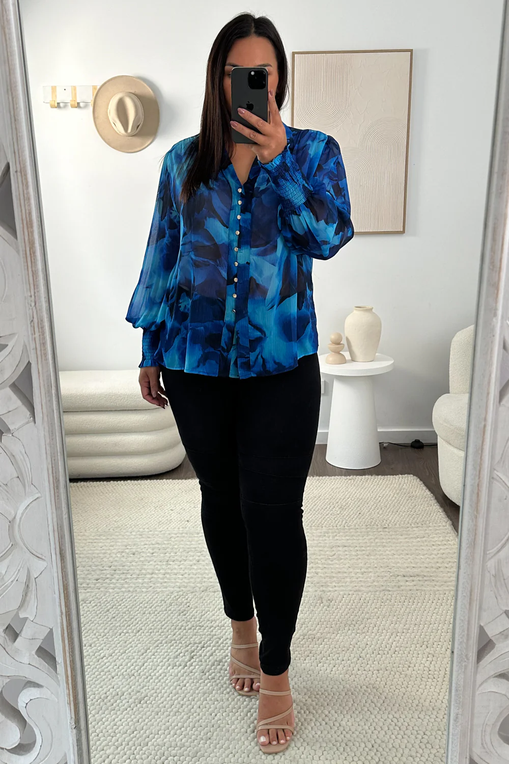 Sian Shirt - Blue - Image 11