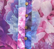 Siani Shirt - Purple Blue Floral - Image 15