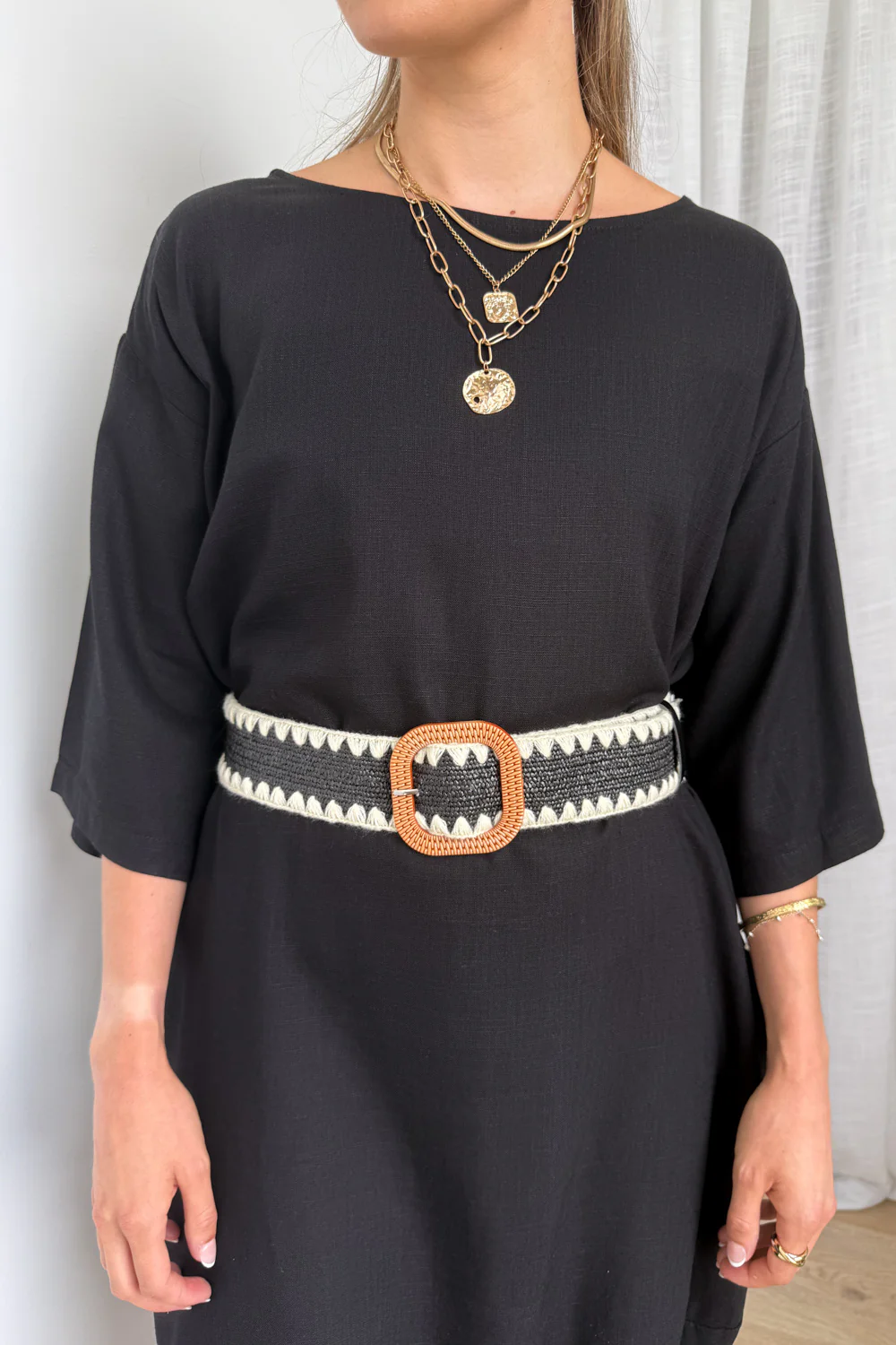 Simmi Stretch Belt - Black - Image 15