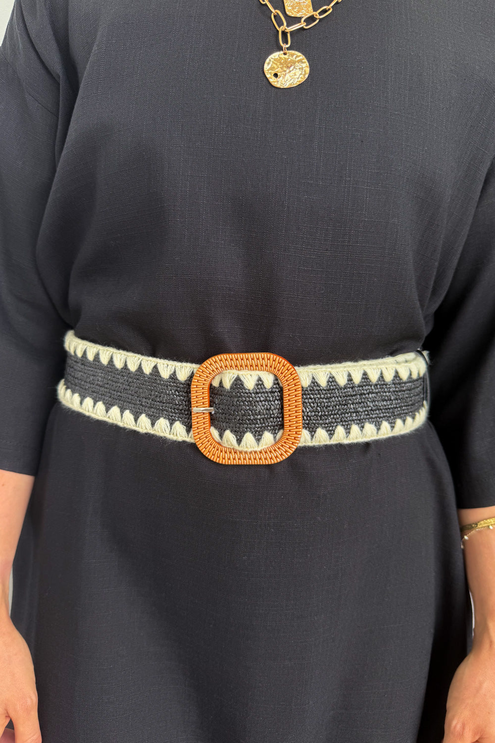 Simmi Stretch Belt - Black - Image 8