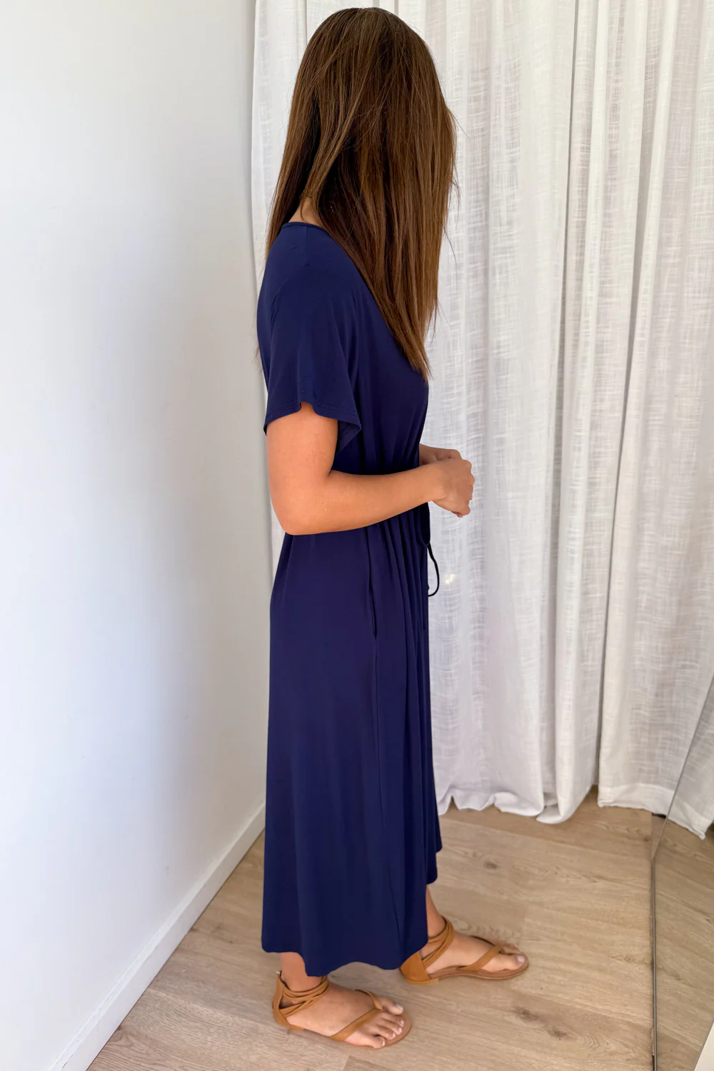 Solace Dress - Navy - Image 5
