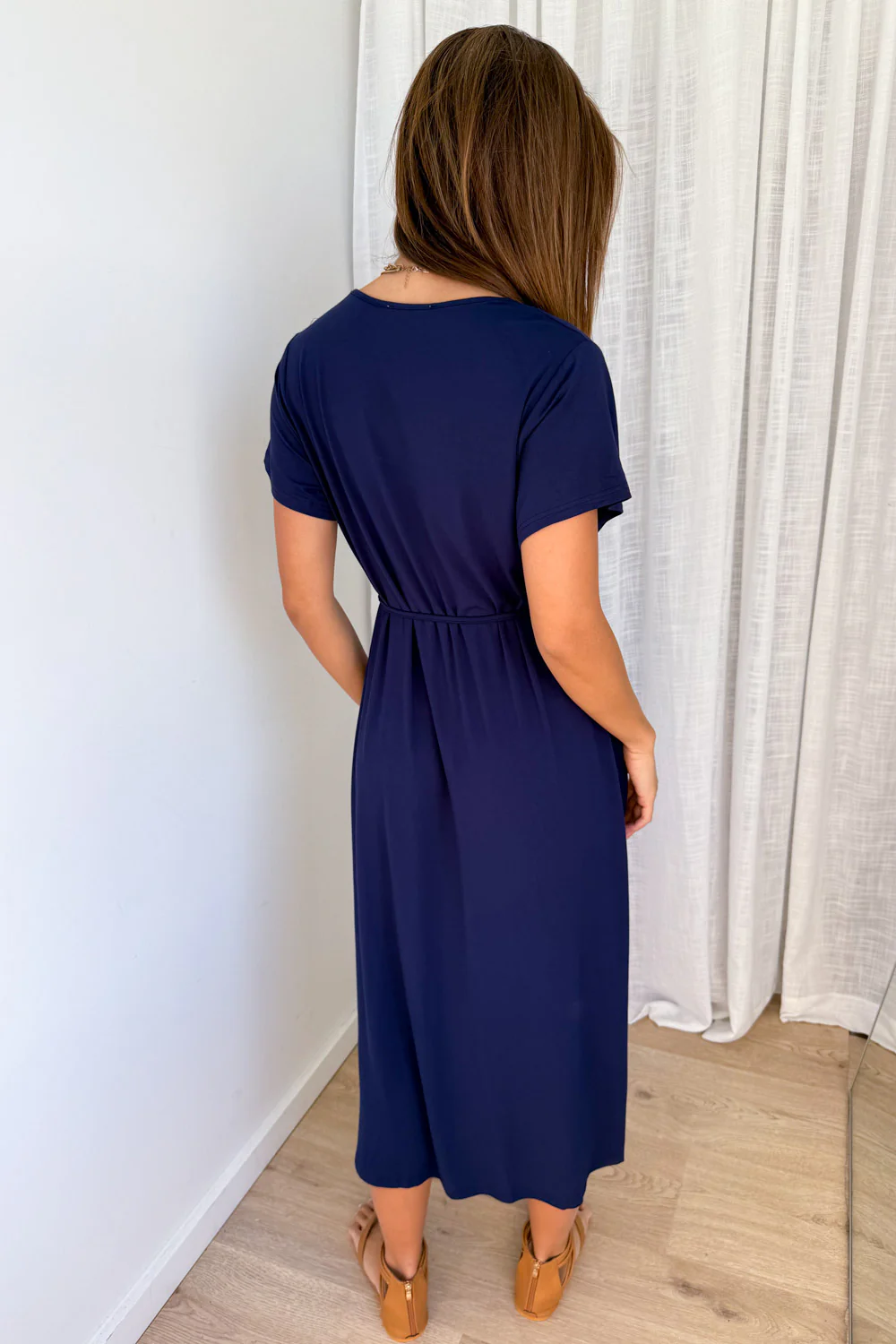 Solace Dress - Navy - Image 6