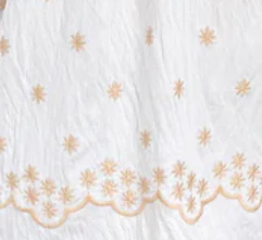 Sophie Blouse - White Tan Boho - Image 12