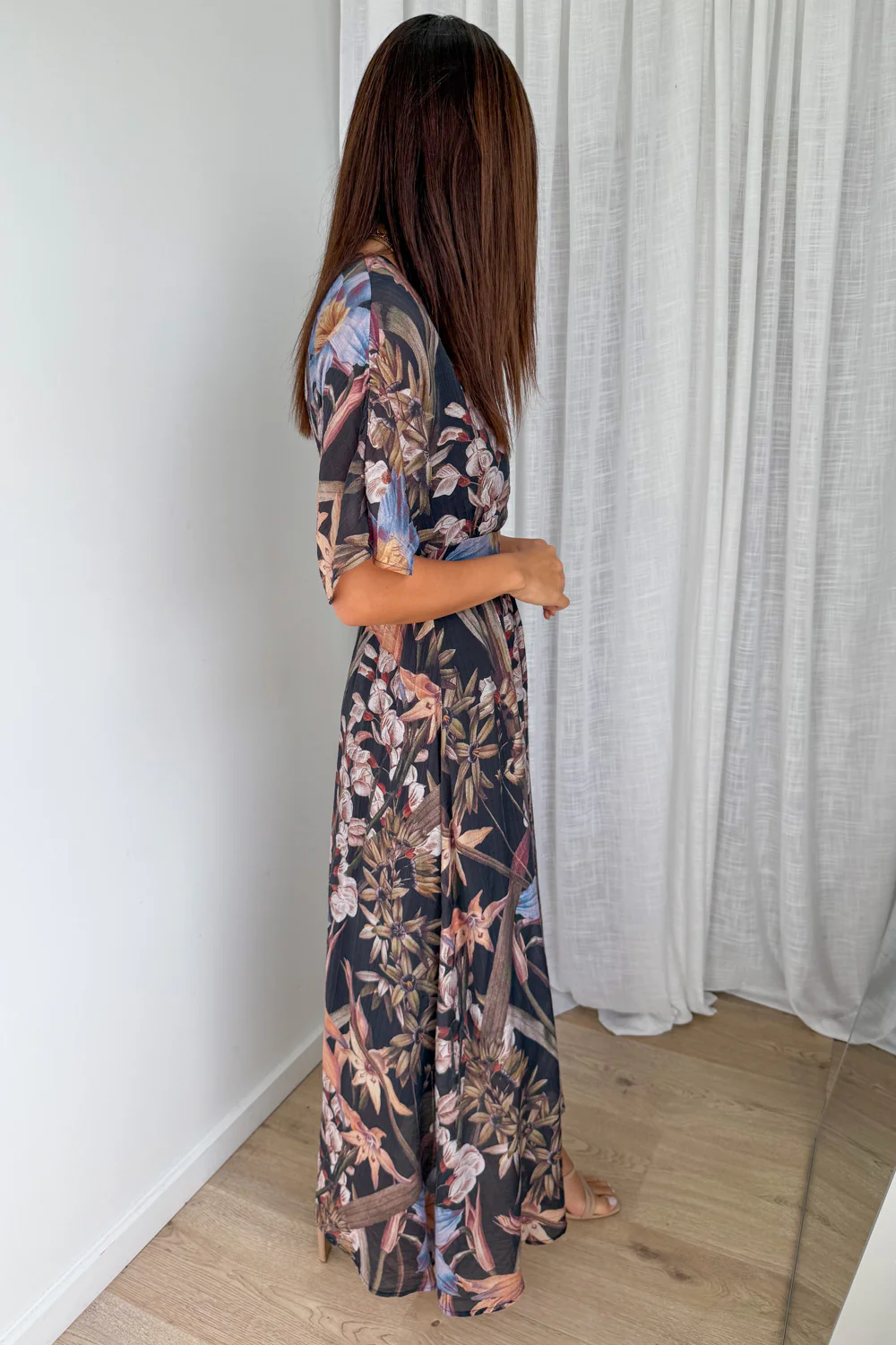 Stargazer Maxi Dress - Midnight Lily - Image 4