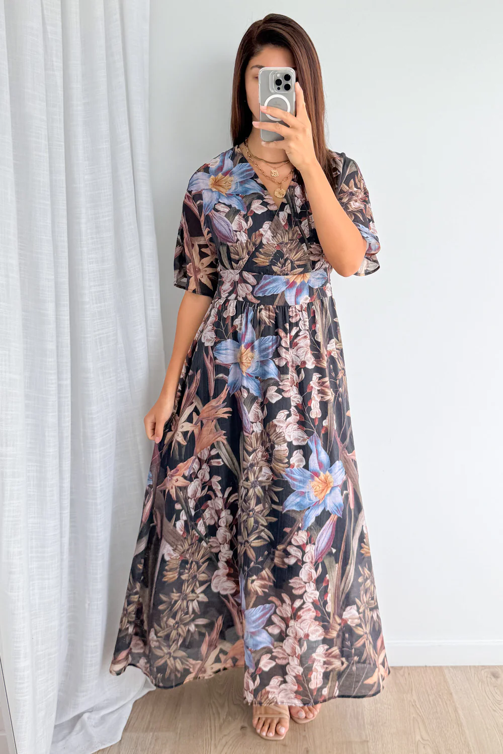 Stargazer Maxi Dress - Midnight Lily - Image 6