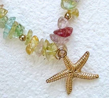 Starlit Tides Necklace - Yellow Multi - Image 4