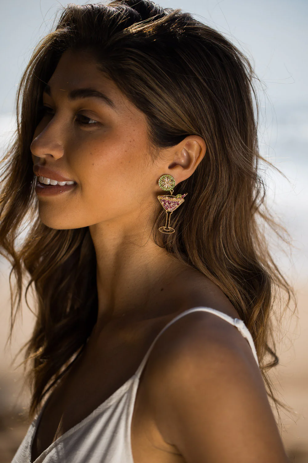 Stella Earrings - Pink - Image 5