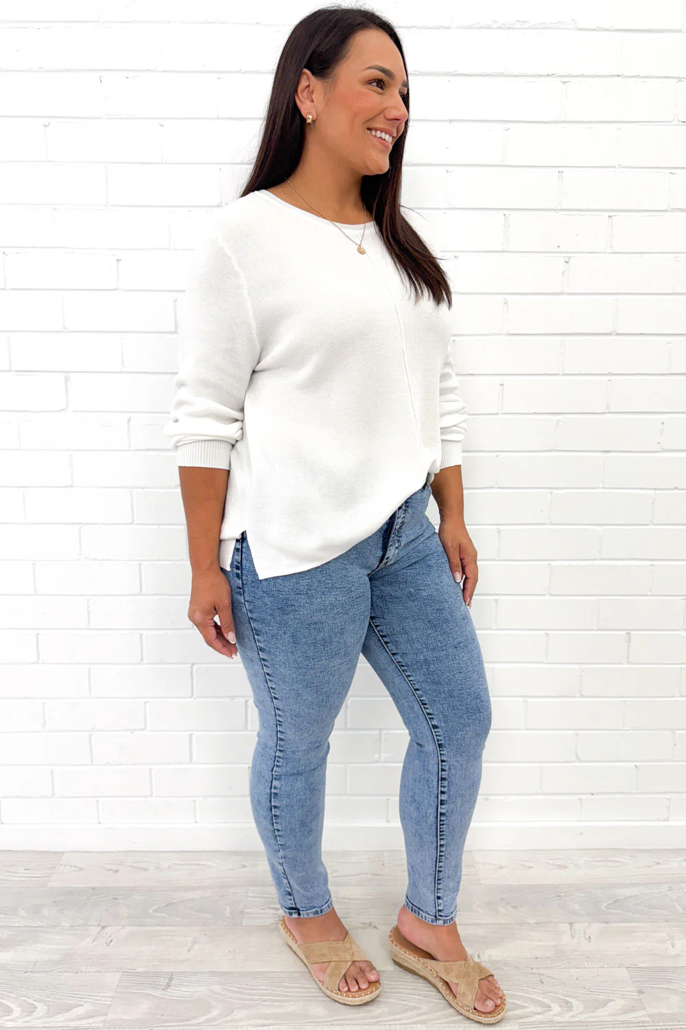 Stonewash Skinny Jeans - Stonewash - Image 9