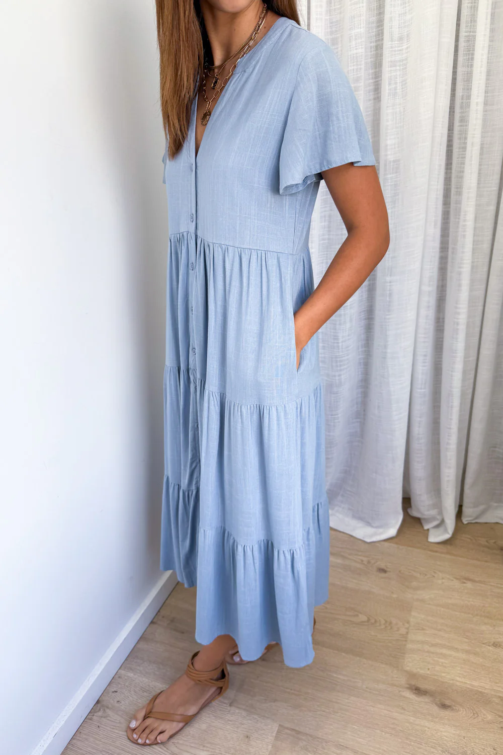 Tarlie Dress - Blue - Image 2