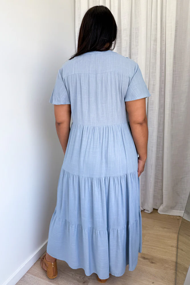 Tarlie Dress - Blue - Image 9