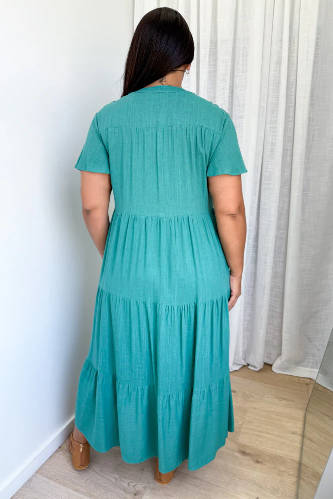 Tarlie Dress - Green - Image 11