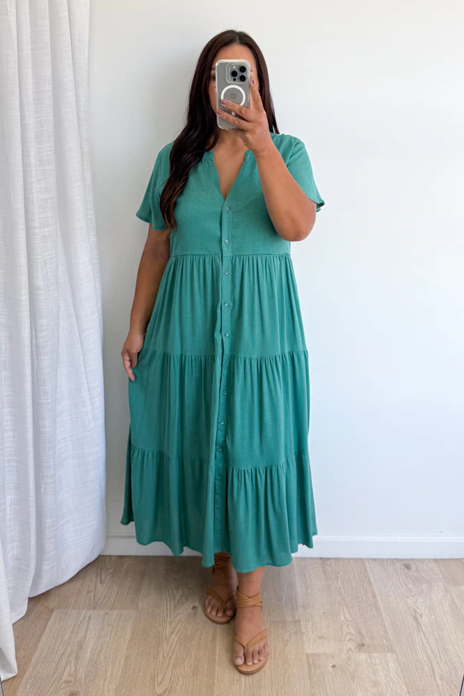 Tarlie Dress - Green - Image 12